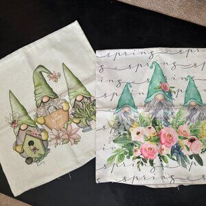 Spring Seasonal Pillow Cases 18x18